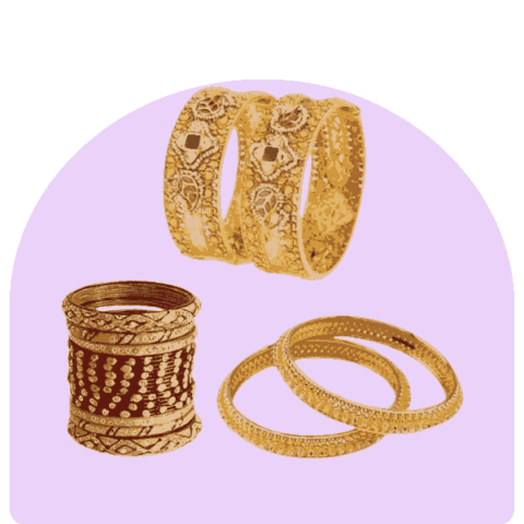 Buy Traditional Bangles & Modern Bracelets Online