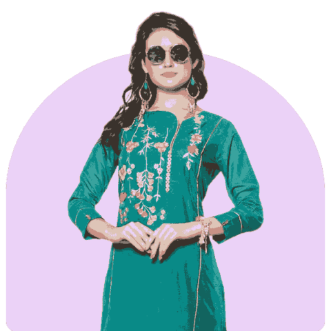 Buy Designer Kurta Sets Online – Palazzo, Anarkali, Sharara & More