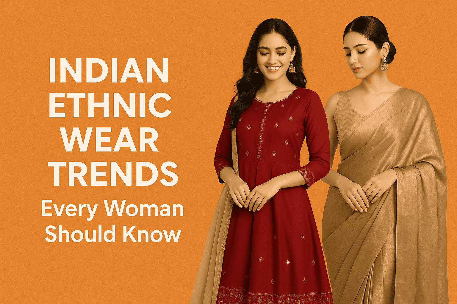 Indian Ethnic Wear Trends Every Woman Should Know
